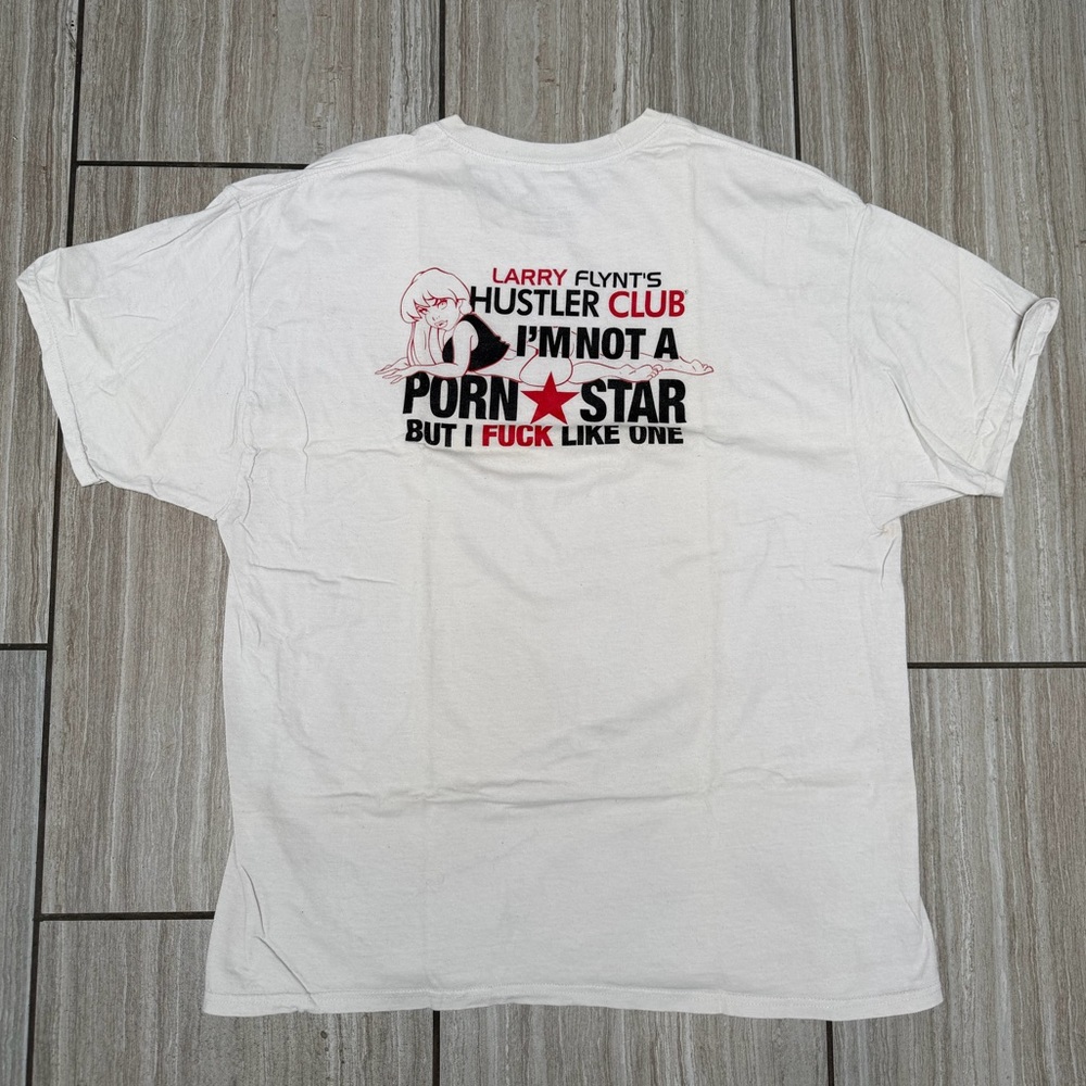 Hanes White Graphic Men's Tee
